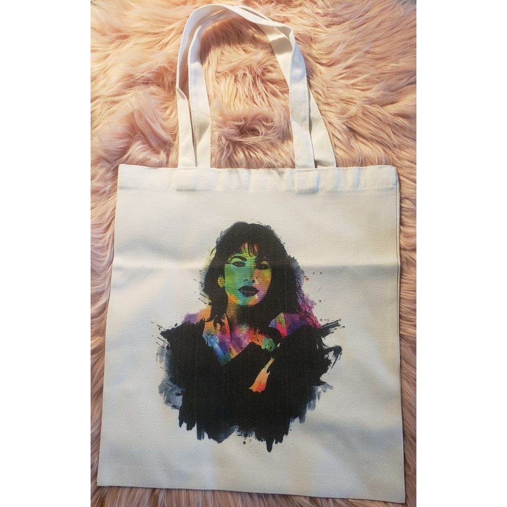 Selena Canvas tote bag
